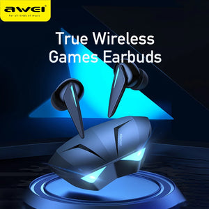 AWEI T23 V5.3 Gaming Earbuds TWS Bluetooth-compatible Headset Low Latency